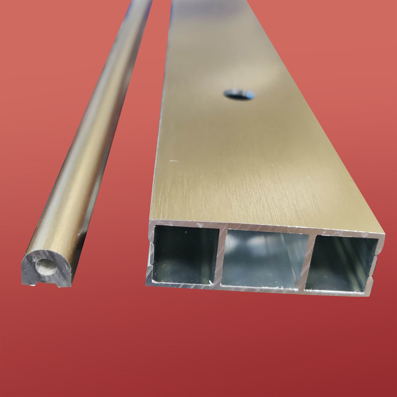 Двері у нішу розсувні KOER SR SD01-120x200-TR-12 прозоре скло EASY CLEAN 8мм матове золото (KR5377)