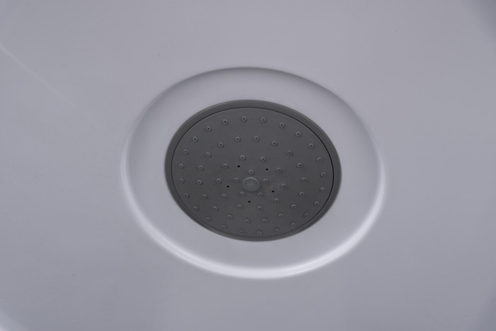 Бокс душовий без гідромасажу Mixxus STRONG SB01-90x90x215-GR SATIN з високим піддоном (MI6885)