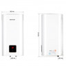 Водонагрівач "Квадрат" Mixxus EWH-13050 CUBE WET(V) накопичувальний 50 л, мокрий тен 2,0 kW (WH0611)