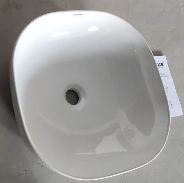Раковина накладна MIXXUS PREMIUM DIVERSE-0105 425х425х145mm (MP6535)