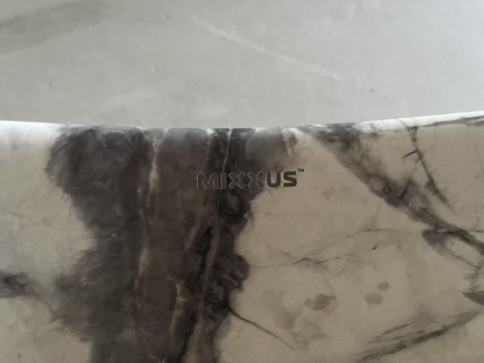 Раковина накладна MIXXUS PREMIUM WAVE-0106 MARBLE 620х360х160mm (MP6560)