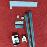Двері у нішу розсувні KOER SR SD01-120x200-TR-02 прозоре скло EASY CLEAN 8мм SS COLOR (KR5379)