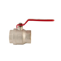 Кран кульовий Koer KR.214 - 3" FF ГГР (ручка "важіль" червона) (KR4951)