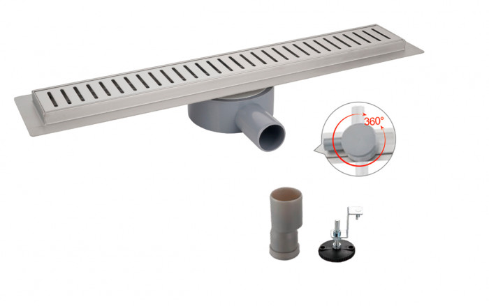 Душовий трап Koer FD03-70x700 з нержавіючої сталі SUS304 70x700мм (AC0691)