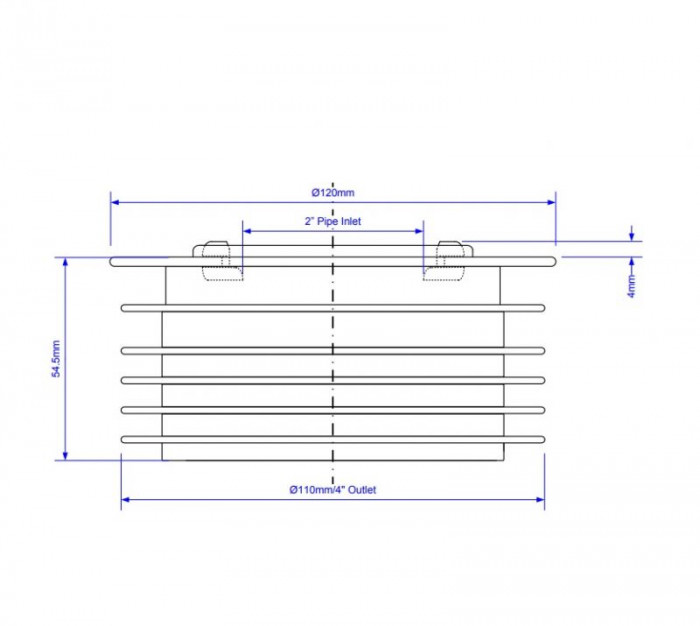 Редукция 110х50 мм DC3-BL