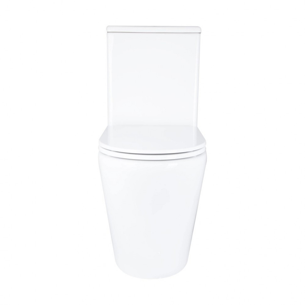 Унітаз-компакт Mixxus BEVEL-0405-R 605х370х800mm, система змиву RIMLESS (MI6728)