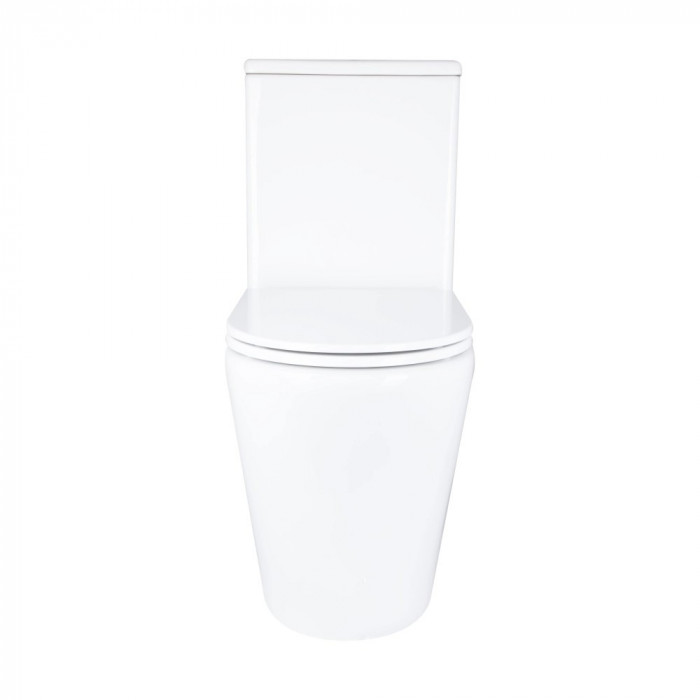 Унітаз-компакт Mixxus BEVEL-0405-R 605х370х800mm, система змиву RIMLESS (MI6728)