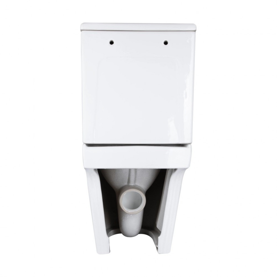 Унітаз-компакт Mixxus BEVEL-0405-R 605х370х800mm, система змиву RIMLESS (MI6728)