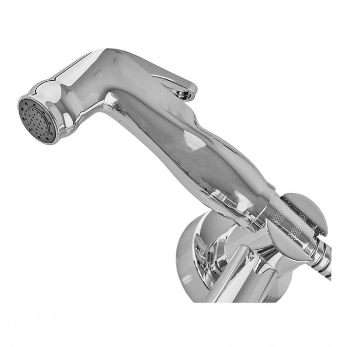 Настінний змішувач з гігієнічним душем Zerix LR5398-6 (ZX4736)