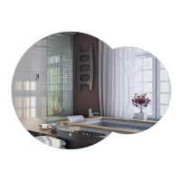 Дзеркало MIXXUS PREMIUM TOPPER MC01-100x75 з LED Touch, Anti-fog, димером (3-6,5kK) (MP6631)