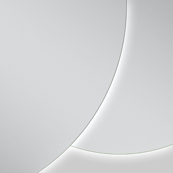 Дзеркало Mixxus Premium TOPPER MC01-100x75 з Led Touch, Anti-fog, димером (3-6,5kK) (MP6631)