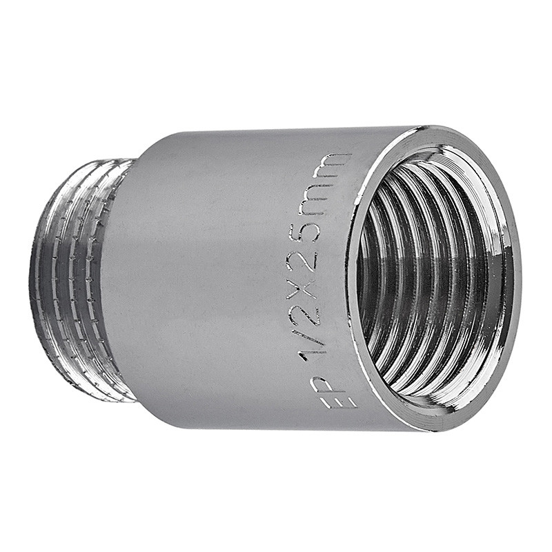 Подовжувач Europroduct EP.E025.Chr - 1/2"MF-25мм хром (EP6124)