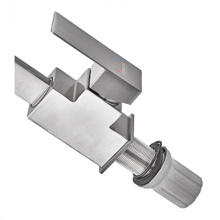 Змішувач для кухні Armata Kub - 011 з нерж. сталі (CH6494)