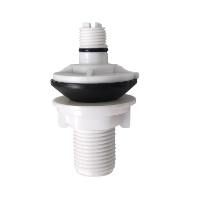 Пластиковий штуцер Koer KT-1402-1/2&quot; до наповнювальної арматури для бачка унітазу підведення 1/2&quot; (KR5649)