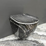 Підвісний унітаз VBI VULCANO BLACK ONYX