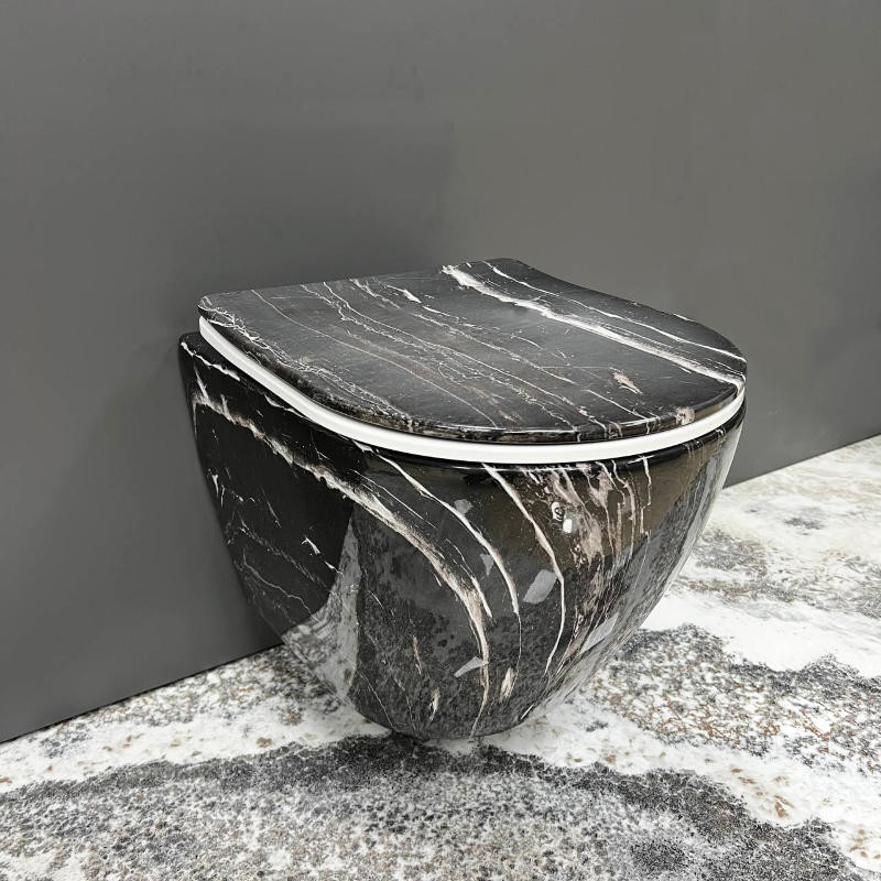 Підвісний унітаз VBI VULCANO BLACK ONYX
