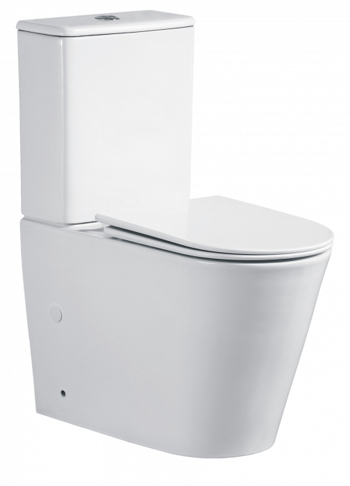 Унітаз-компакт Mixxus BEVEL-0407-T1 630х350х795mm, система змиву TORNADO 1.0 (MI6690)