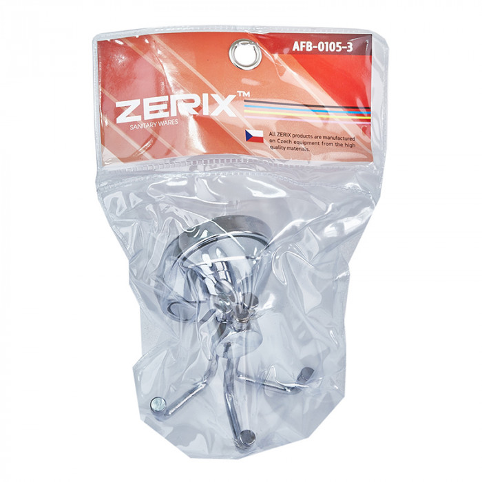 Гачок потрійний Zerix AFB-0105-3 (ZX5049)