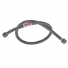 Гнучке підведення Zerix ZHN-02-FM1/2"-120 (нейлонове обплетення, гайки нерж) (ZX5152)