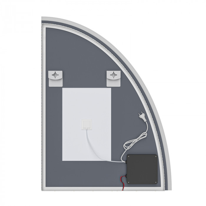 Дзеркало Mixxus Premium TOPPER MS02-75x100 з Led Touch, Anti-fog, димером (3-6,5kK) (MP6634)