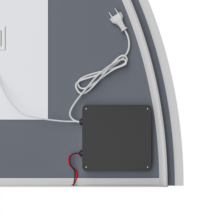 Дзеркало Mixxus Premium TOPPER MS02-75x100 з Led Touch, Anti-fog, димером (3-6,5kK) (MP6634)