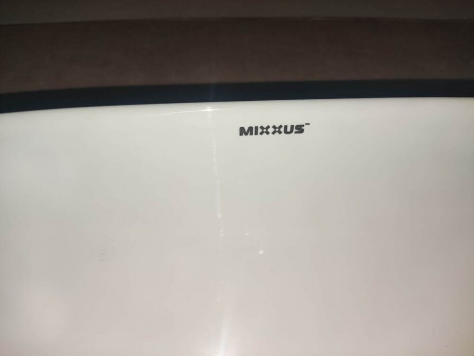 Раковина накладна MIXXUS PREMIUM DIVERSE-0112 WHITE-BLACK 455х325х135mm (MP6542)
