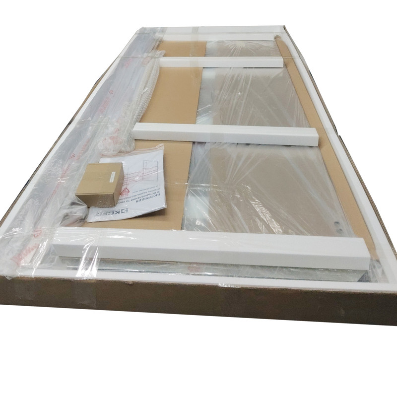 Душова кабіна без піддону Koer SR SC06-100x100x200-TR-01 прозоре скло Easy Clean 8мм, хром (KR5365)