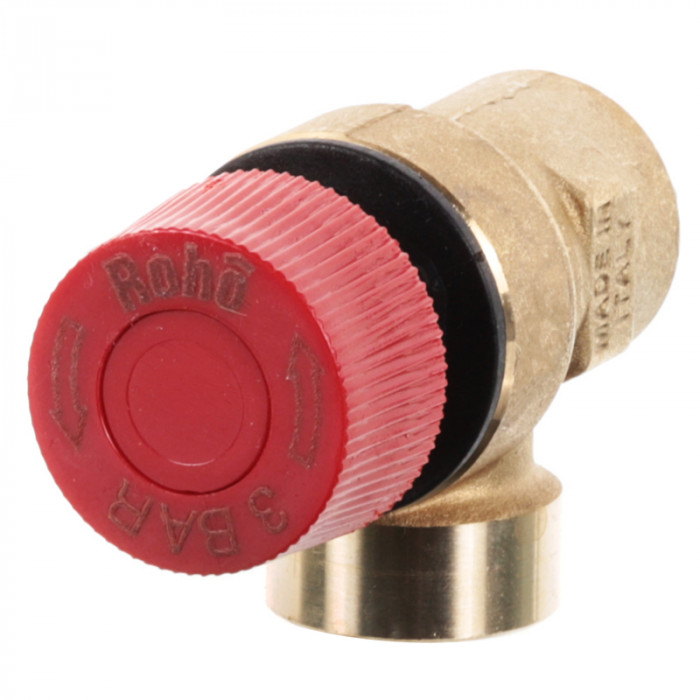 Клапан запобіжний Roho R2000-015 - 1/2" ВВ (1,5 бар) (RO0166)