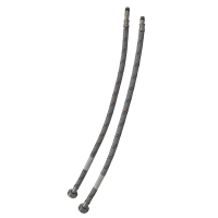 Гнучкі шланги для змішувача Гайка 1/2'' - Штуцер M10 (30 см) 2 шт ZERIX (ZX1571)
