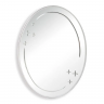 Дзеркало настінне ZERIX FUSION MOZ03-55x70 овальне з декором (ZX5632)