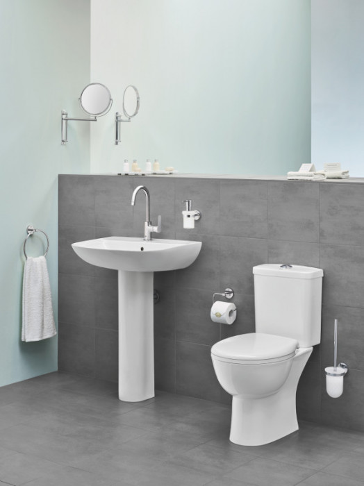 Туалетний йоржик у комплекті Grohe Bau Cosmopolitan Neutral (40463001)