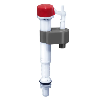 Арматура наповнювальна Koer KT-0104-1/2&quot; з нижнім підключенням та пластиковим різьбленням 1/2&quot; (KR5333)