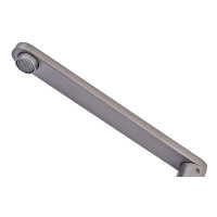 Змішувач для кухні Zerix KFM-011 graphite із нерж. сталі SUS304 (ZX4865)