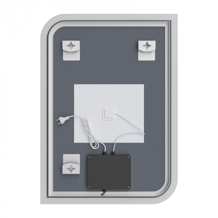 Дзеркало Mixxus Premium BEVEL MA02-90x65-Reverse з Led Touch, Anti-fog, димером (3-6,5kK) (MP6641)