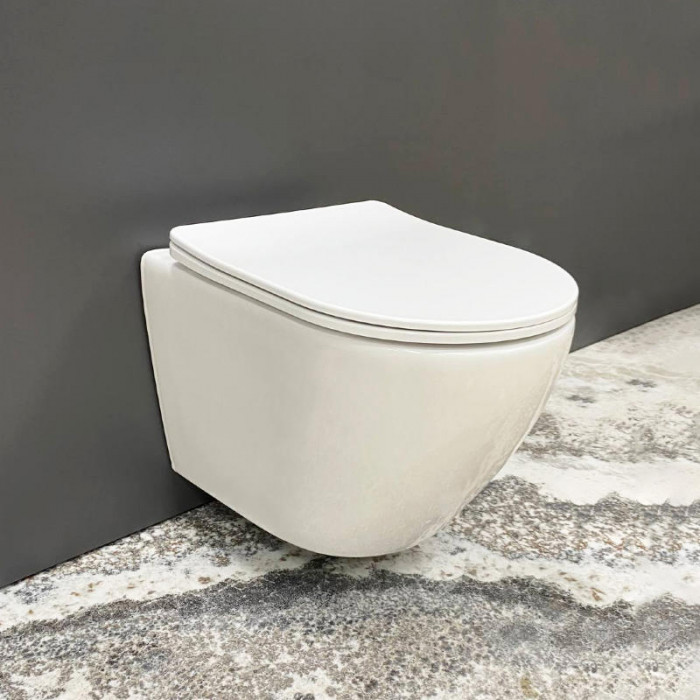 Подвесной унитаз VBI CAPRI WHITE