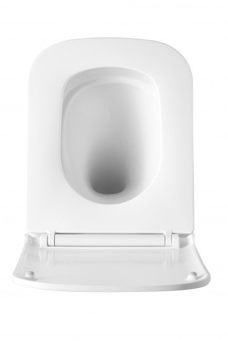 Унітаз підвісний Mixxus Premium Quadro-0301-T3 490x340x360mm, система змиву TORNADO 3.0 (MP6453)