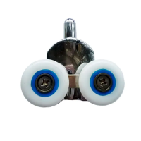 Ролики для душових кабін подвійні колеса MIXXUS PREMIUM ROLLERS SCP02-1 CHROME нижні (23mm для DIVERSE SC01, SC02, SD01) (MI7162)