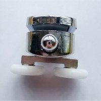 Ролики для душових кабін подвійні колеса MIXXUS PREMIUM ROLLERS SCP02-1 CHROME нижні (23mm для DIVERSE SC01, SC02, SD01) (MI7162)