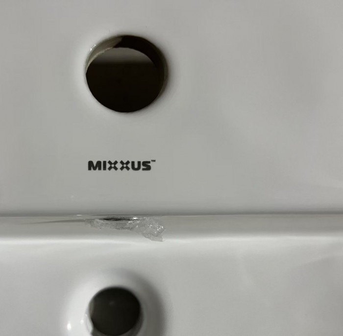 Раковина меблева MIXXUS PREMIUM STYLE-1503 800х480х190mm з отвором під змішувач та переливом (MP6500)