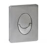 Панель змиву Koer KT-0606-01 157x198x10mm пластикова, кнопка закруглена (колір хром) (KR5342)