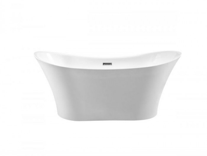 Ванна акриловая AMBER ретро 170х80 с сифоном.