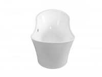 Ванна акрилова AMBER ретро 170х80 з сифоном клік-клак