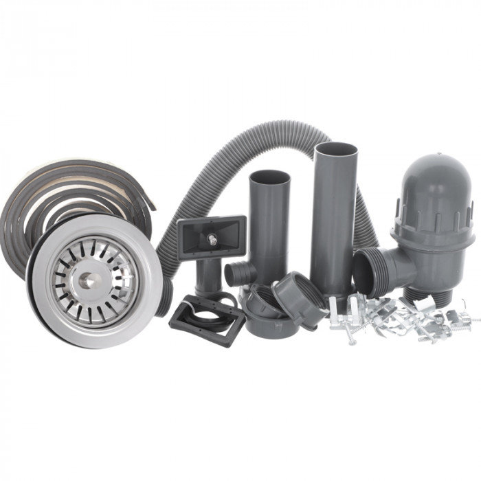 Мийка кухонна Haiba 57x45 (decor) (HB0644)