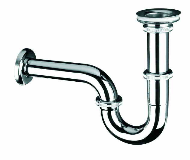 Сифон к умывальнику (хром) 215+255CB