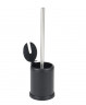 Йоржик для унітазу підлоговий MIXXUS TOPPER-TB0201 BLACK (колір чорний) (MI7095)