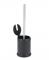 Йоржик для унітазу підлоговий MIXXUS TOPPER-TB0201 BLACK (колір чорний) (MI7095)