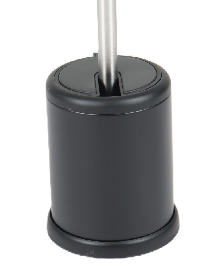 Йоржик для унітазу підлоговий MIXXUS TOPPER-TB0201 BLACK (колір чорний) (MI7095)