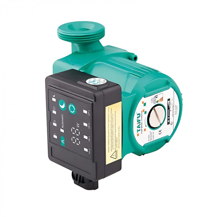 Насос циркуляційний енергозберігаючий Taifu star25/4A/130 Н=4М, Q=2,4кбМ, P=22Вт (з кабелем та гайками) (TF0053)