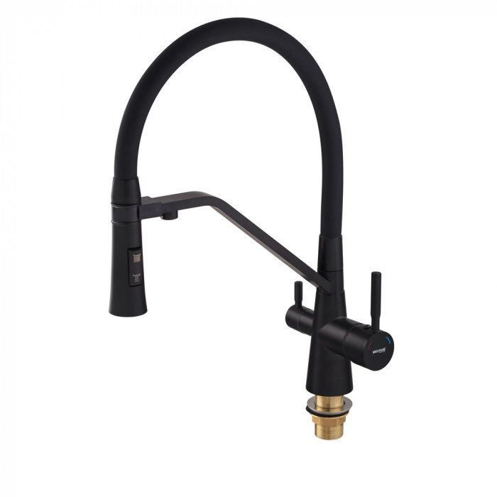 Змішувач для кухні Mixxus Premium Magnet 021 BLACK REFL.BLACK (MI6974)