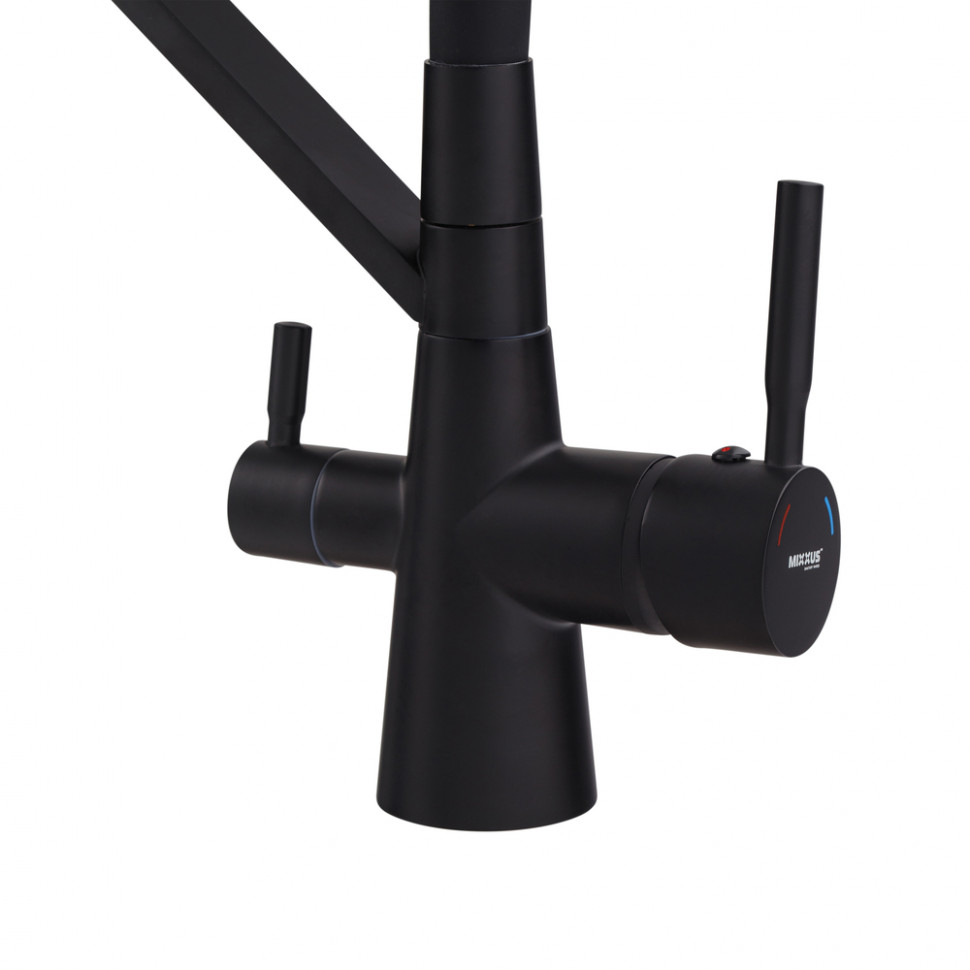 Змішувач для кухні Mixxus Premium Magnet 021 BLACK REFL.BLACK (MI6974)
